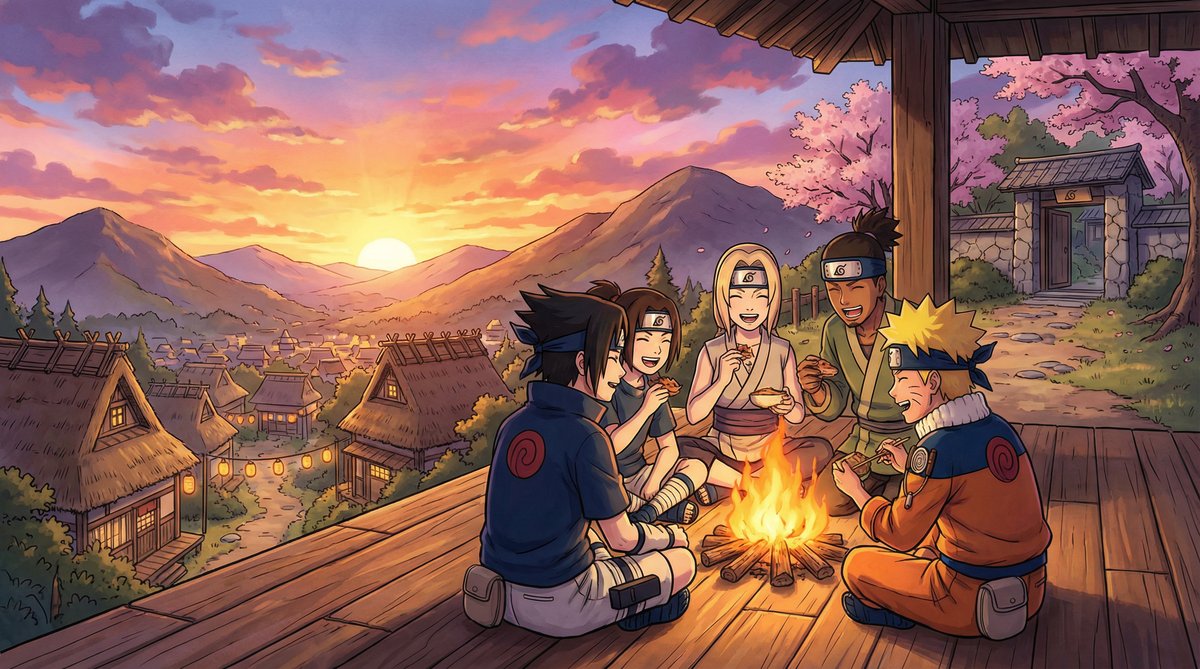 91视频：火影村日常生活vlog