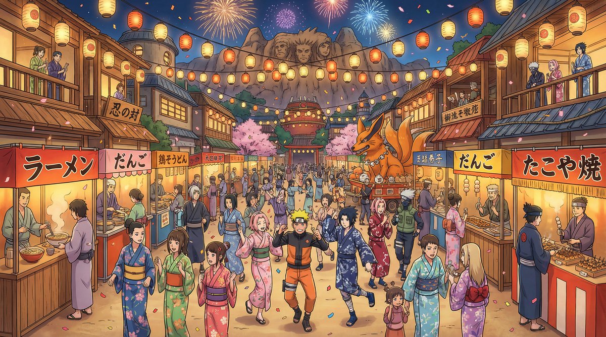 91视频：忍者村祭典盛况